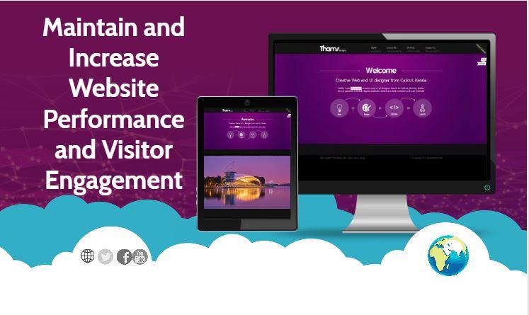 Maintain and Increase Website Performance and Visitor Engagement