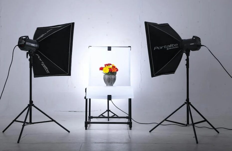 softbox kit for professional clips